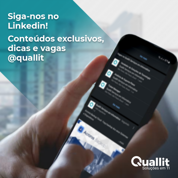 Você já conhece o nosso LinkedIn