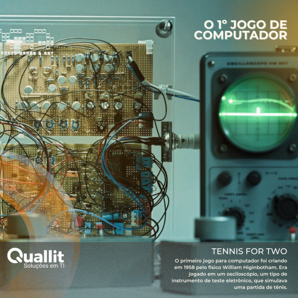 1º Jogo de Computador – Tennis for Two