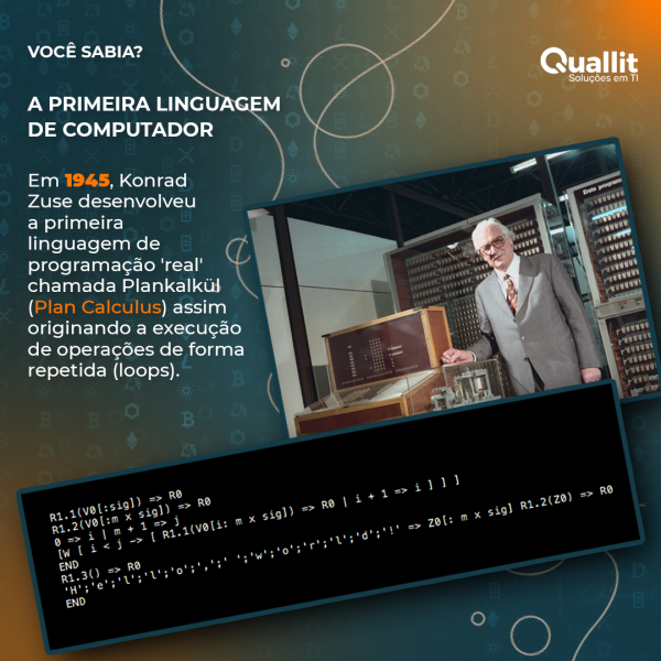 Primeira linguagem de computador