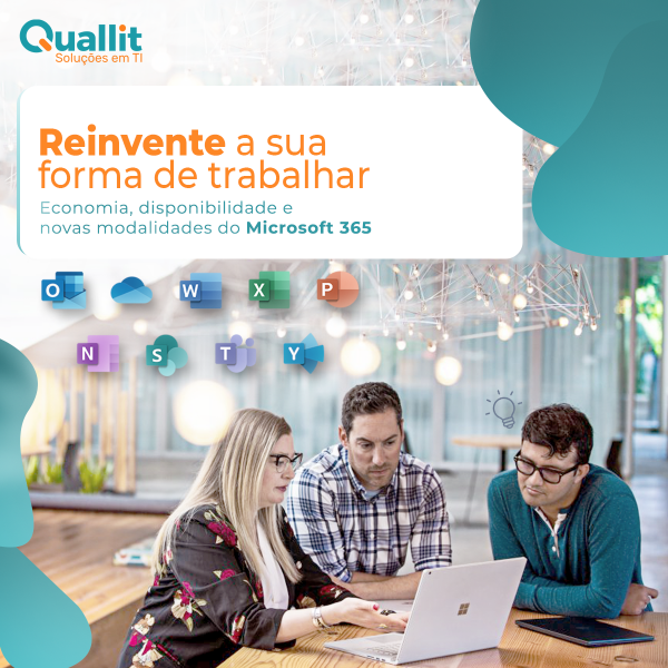 Reinvente a sua forma de trabalhar – Economia, disponibilidade e novas modalidades do Microsoft 365