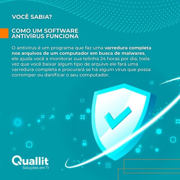 Como funciona um software antivírus?