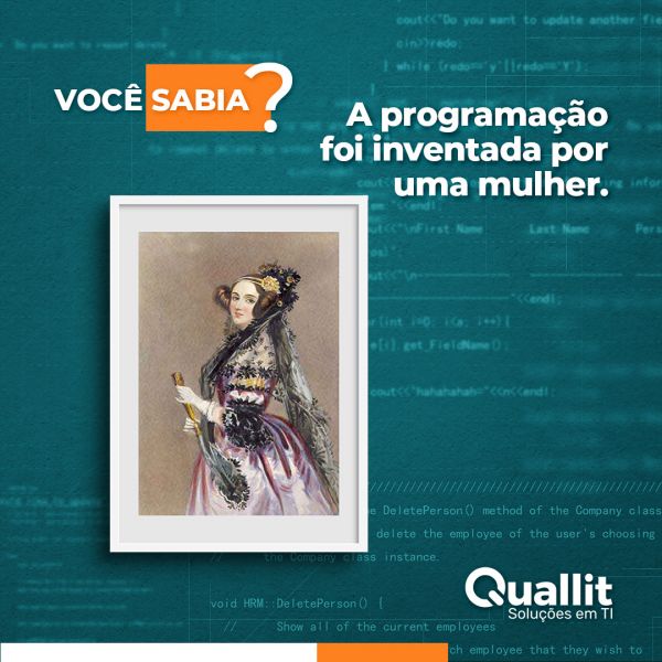 A programação foi inventada por uma mulher
