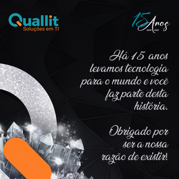Aniversário de 15 anos da Quallit