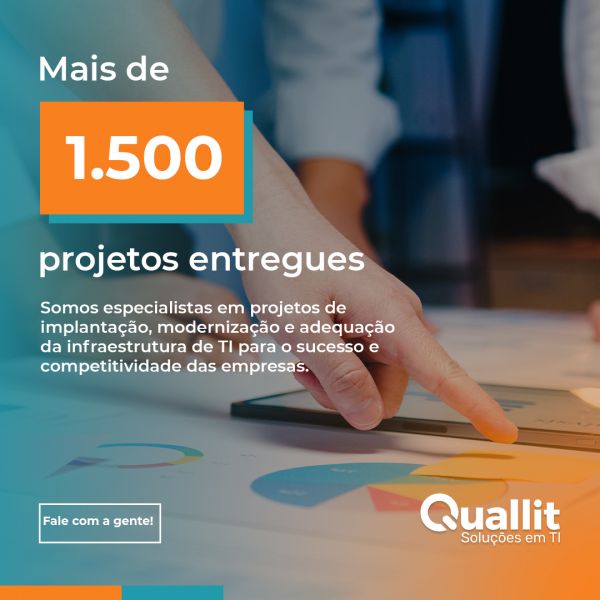 Mais de 1500 projetos entregues