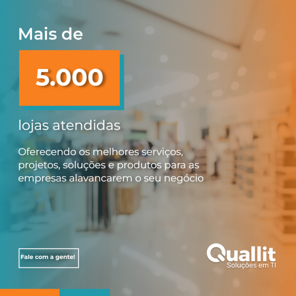Mais de 5.000 Lojas Atendidas