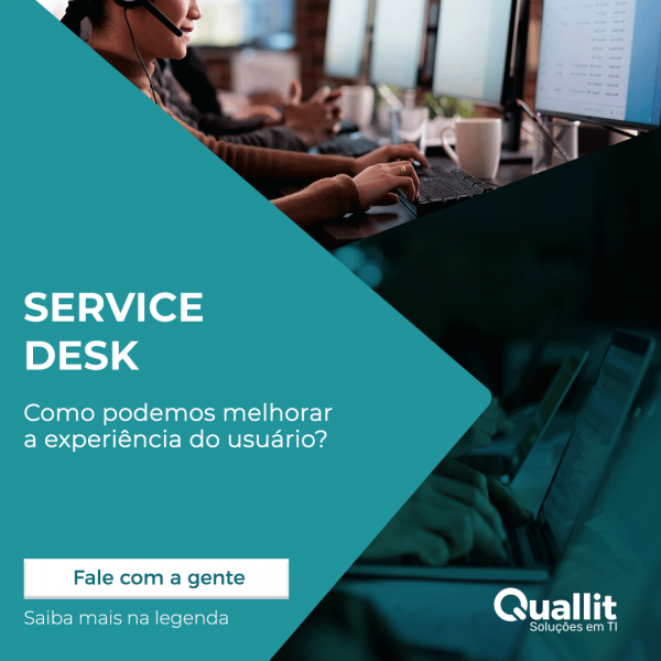 SERVICE DESK - MELHORIA DA EXPERIÊNCIA DO USUÁRIO