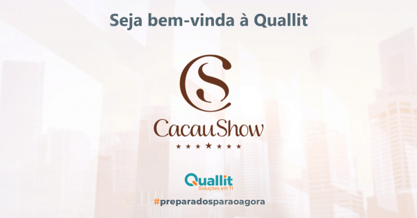 Seja bem-vinda Cacau Show