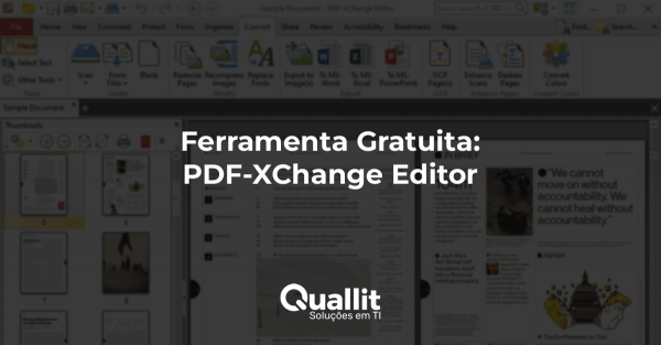 Ferramenta Gratuita: PDF-XChange Editor